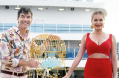 Jerry O'Connell and Rebecca Romijn of The Real Love Boat