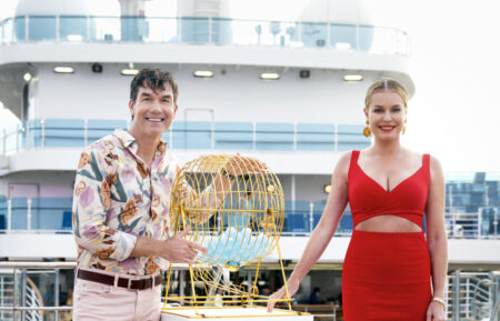 Jerry O'Connell and Rebecca Romijn of The Real Love Boat