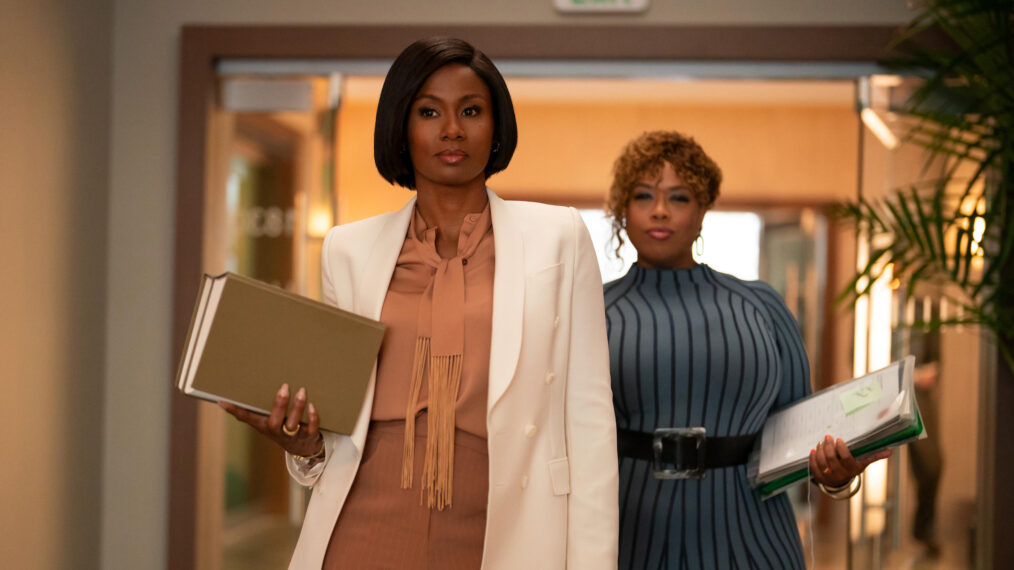 Angela Grovey and Emayatzy Corinealdi in Reasonable Doubt