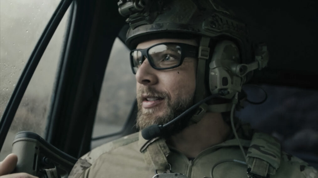 Max Thieriot as Clay Spenser in SEAL Team