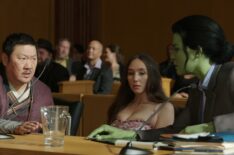 Benedict Wong, Patty Guggenheim, Tatiana Maslany in She-Hulk - Season 1
