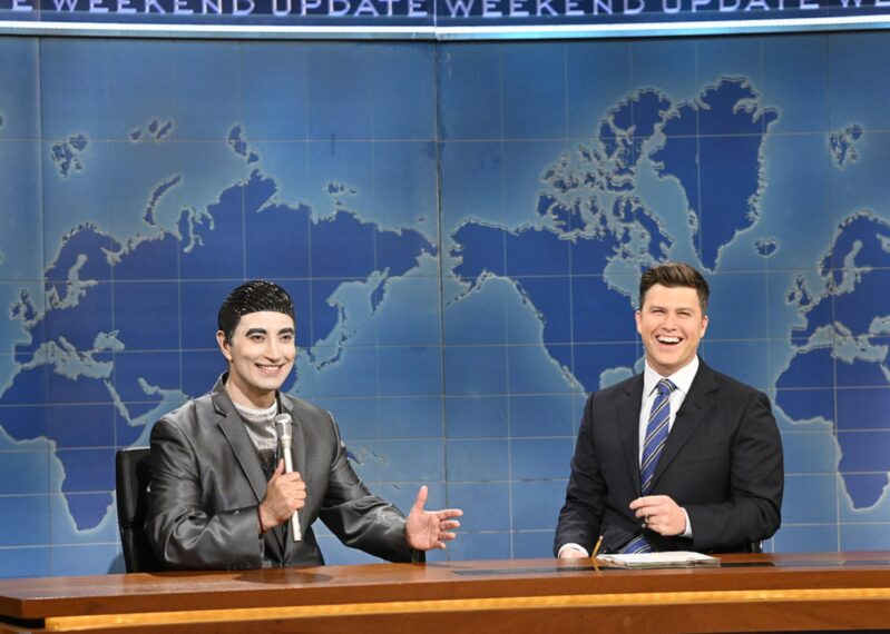 SNL Aristotle Athari and Colin Jost