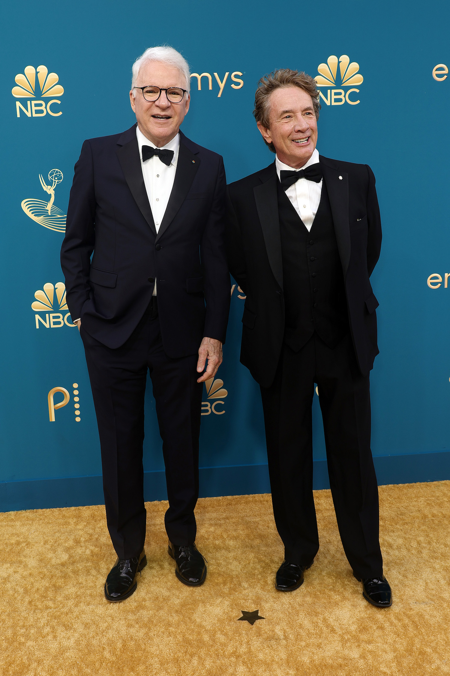 Steve Martin and Martin Short at 2022 Emmys