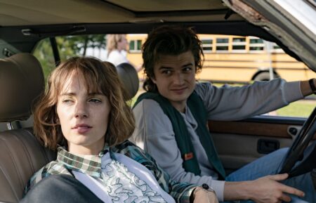 Stranger Things, Season 4 - Maya Hawke and Joe Keery