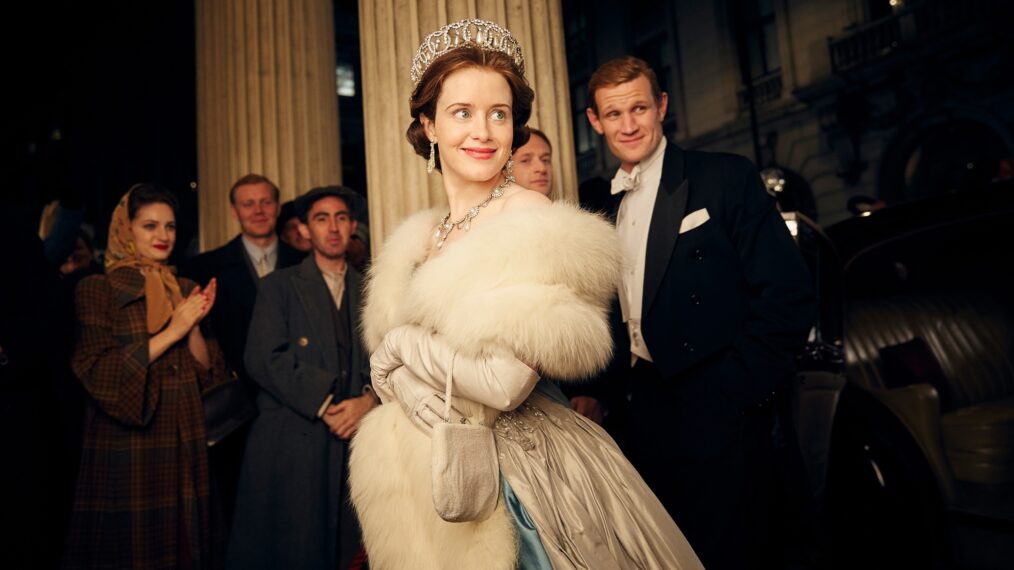 The Crown Season 1 - Claire Foy and Matt Smith