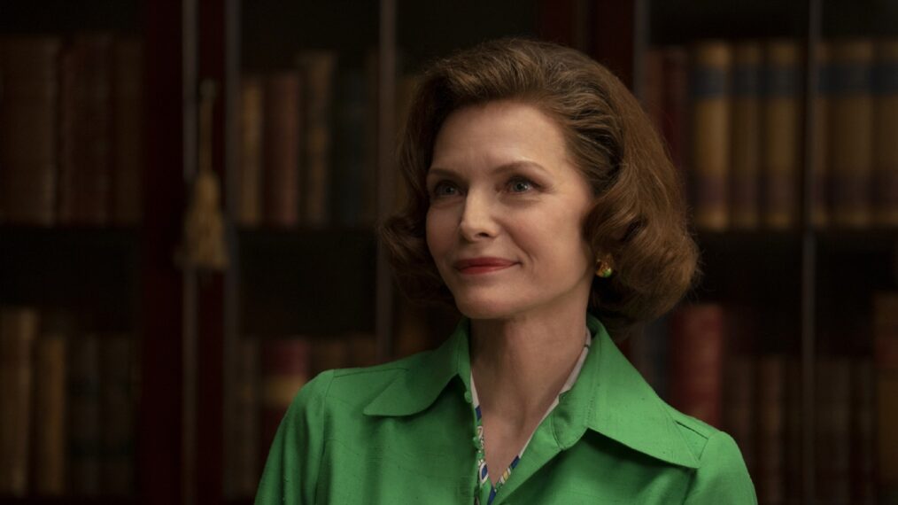 Michelle Pfeiffer as Betty Ford in The First Lady