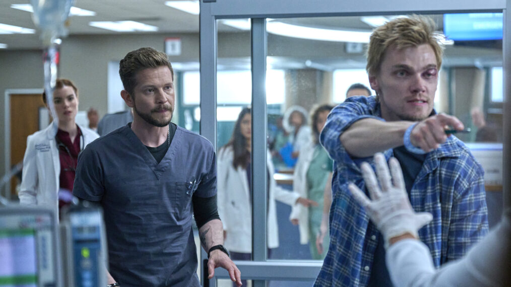 'The Resident' Sneak Peek Can Conrad Save Billie From a Patient With a