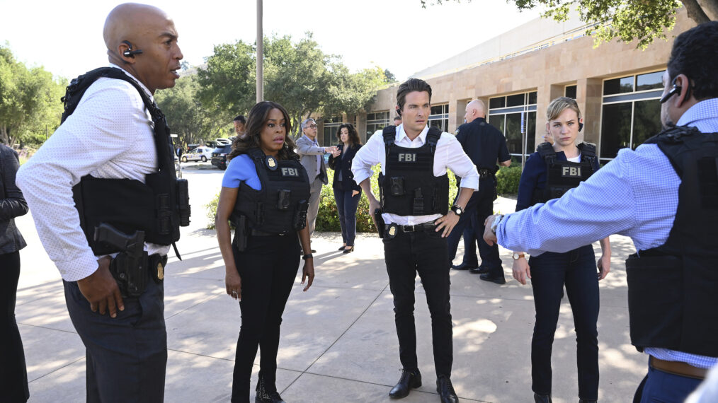 JAMES LESURE, NIECY NASH-BETTS, KEVIN ZEGERS, BRITT ROBERTSON in The Rookie: Feds series premiere on ABC