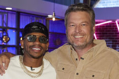 Jimmie Allen and Blake Shelton on The Voice