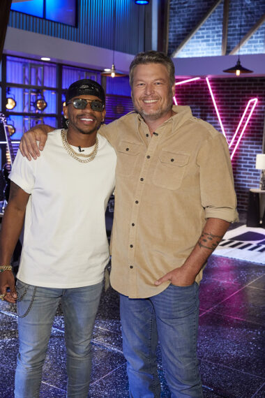 Jimmie Allen and Blake Shelton on 'The Voice' Season 22