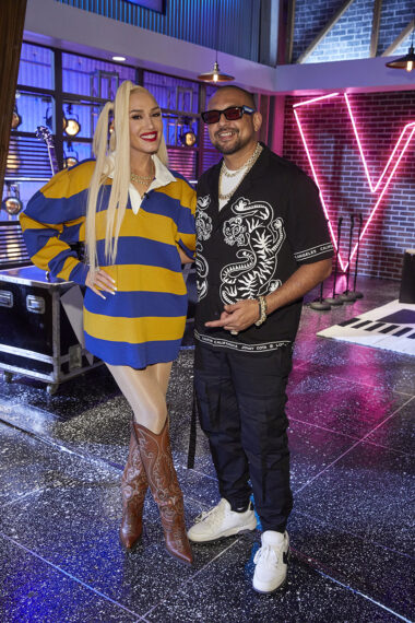 Gwen Stefani and Sean Paul on 'The Voice' Season 22