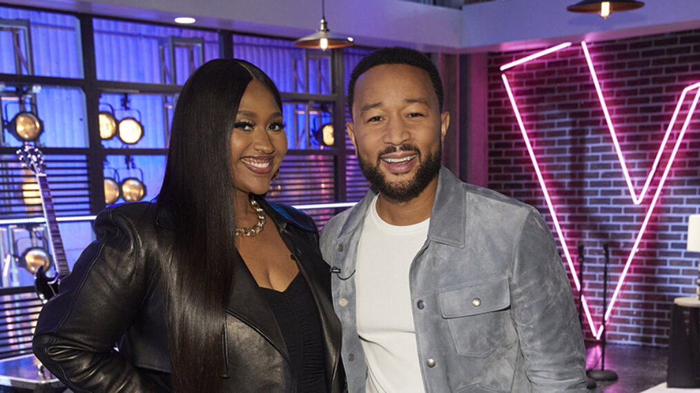 Jazmine Sullivan and John Legend on 'The Voice' Season 22