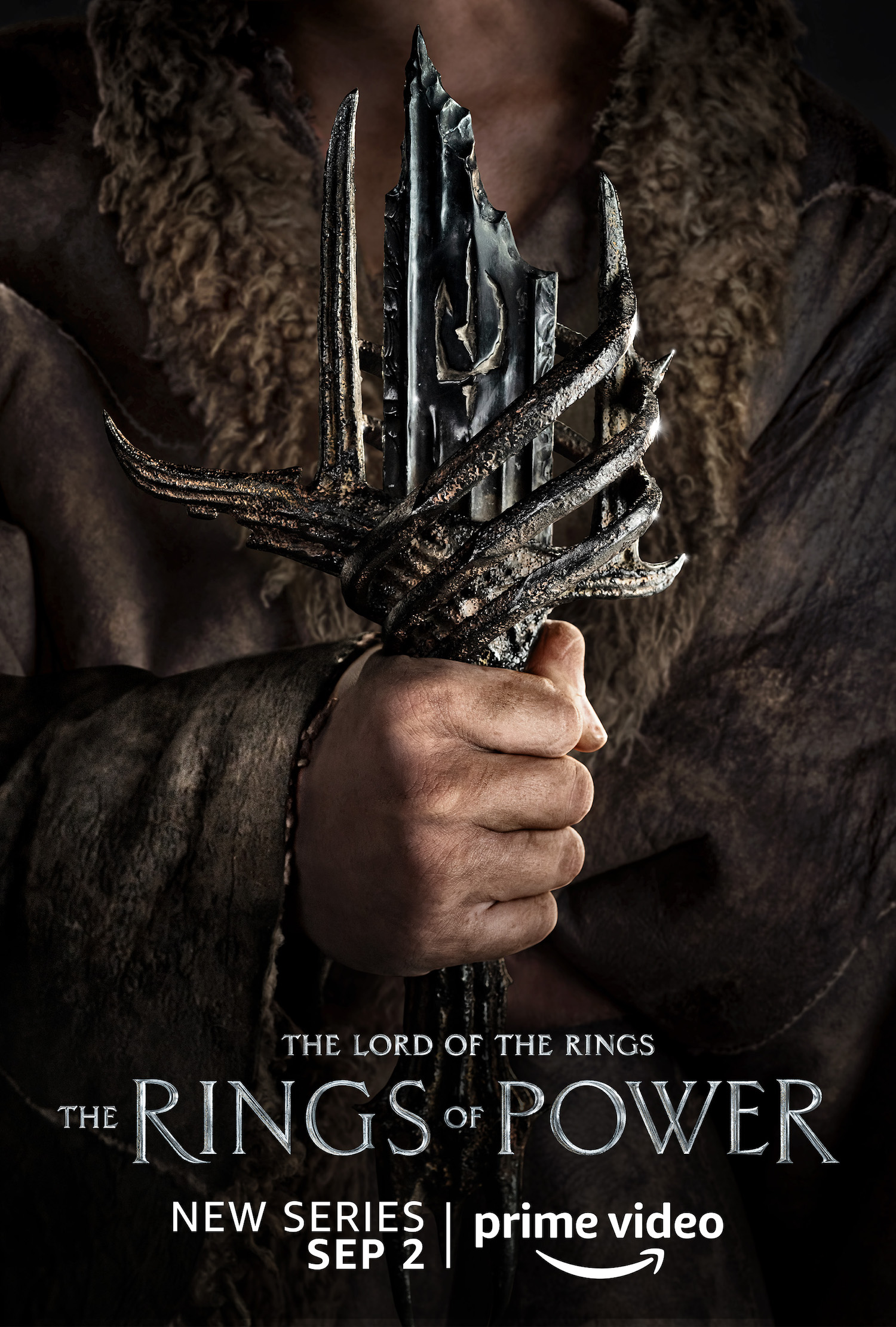 Tyroe Muhafidin en el cartel de LOTR The Rings of Power