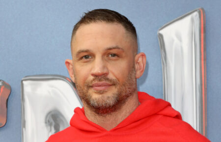 Tom Hardy attends the fan screening of Venom: Let There Be Carnage