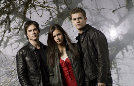 Ian Somerhalder, Nina Dobrev, Paul Wesley for The Vampire Diaries