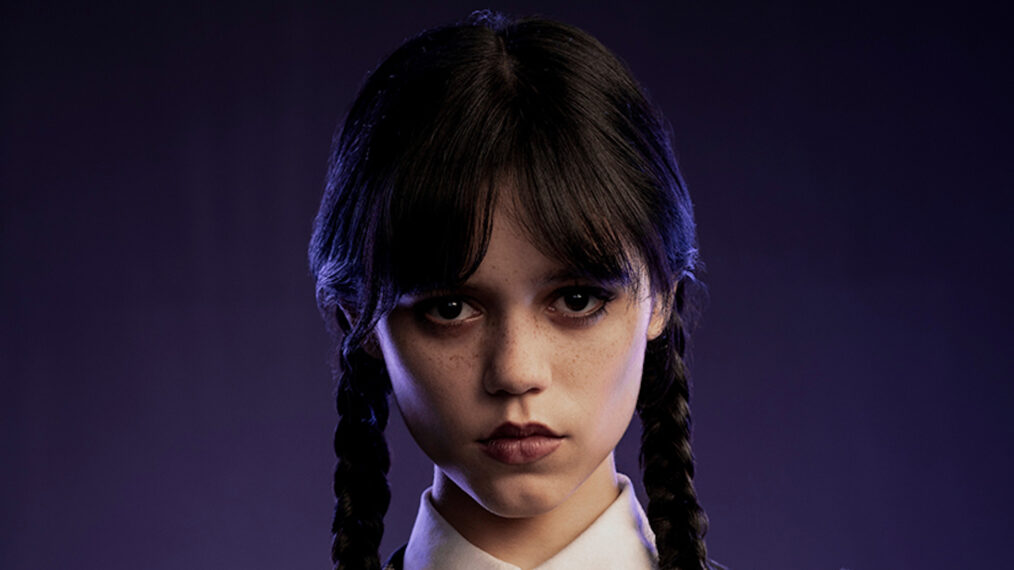 Jenna Ortega as Wednesday Addams in Wednesday