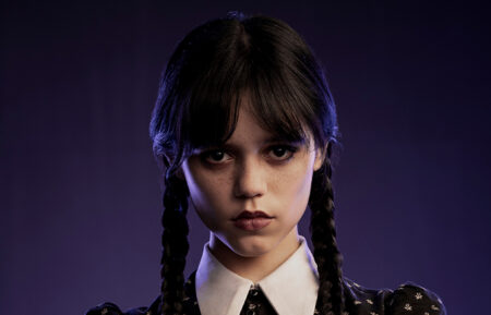 Jenna Ortega as Wednesday Addams in Wednesday