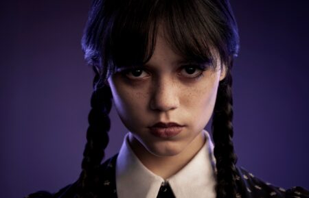 Jenna Ortega as Wednesday Addams in Wednesday