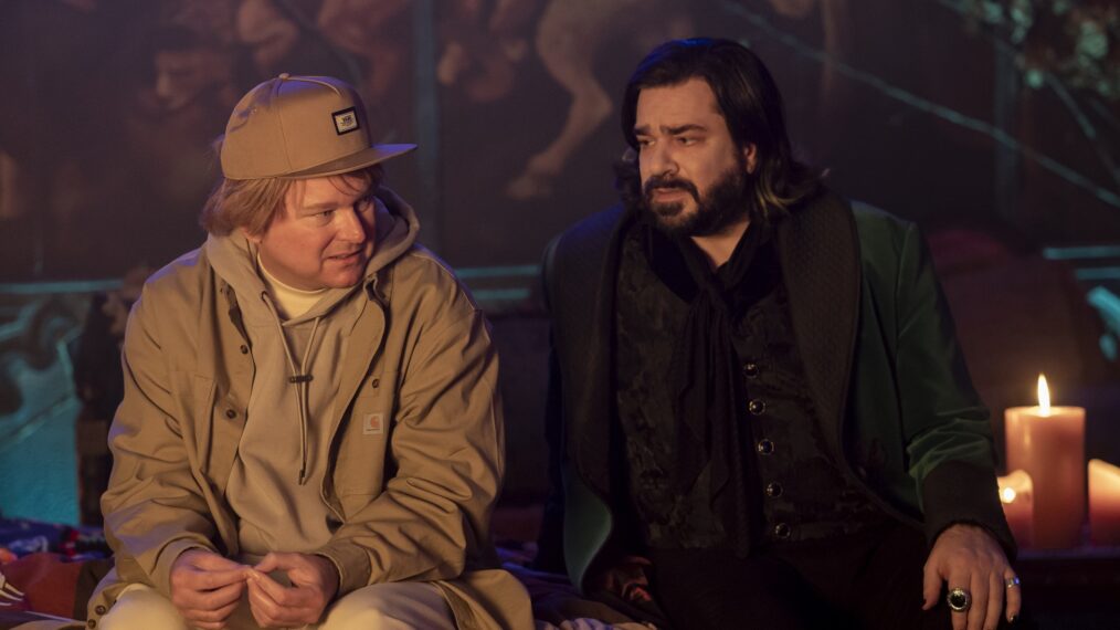 Mark Proksch and Matt Berry in What We Do in the Shadows - Season 4
