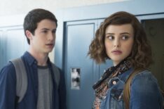 Dylan Minnette and Katherine Langford in '13 Reasons Why'