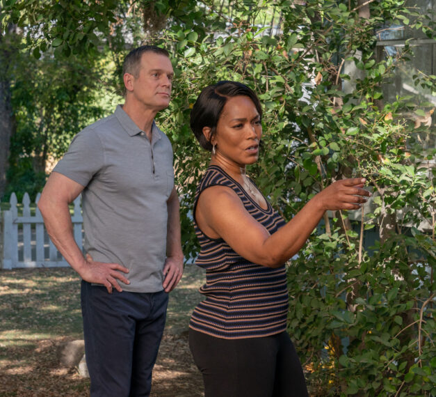 Peter Krause and Angela Bassett in 9-1-1
