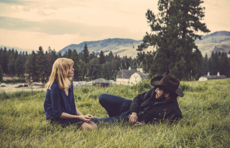 Kelly Reilly and Cole Hauser in 'Yellowstone'