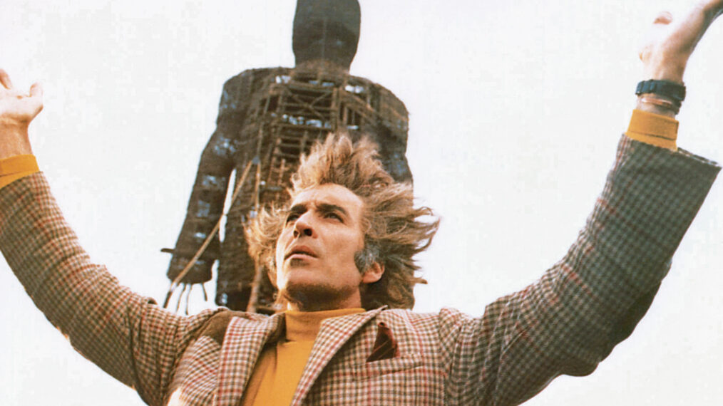 Christopher Lee in The Wicker Man, 1973