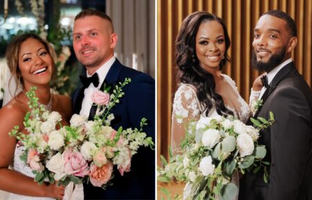 'Married at First Sight' Season 16 couples Dom and Mac, and Airris and Jasmine