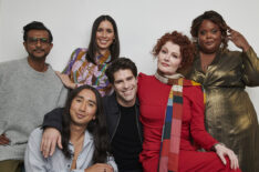 Ghosts stars Utkarsh Ambudkar, Sheila Carrasco, Roman Zaragoza, Asher Grodman, Rebecca Wisocky, and Danielle Pinnock at New York Comic Con