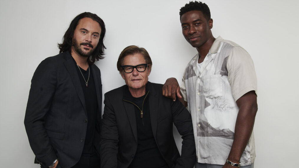 The Cast of 'Mayfair Witches' at New York Comic Con - Jack Huston, Harry Hamlin, and Tongayi Chirisa