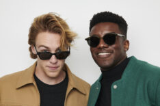 Cooper Van Grootel and Chibuikem Uche of 'One of Us Is Lying's at New York Comic Con