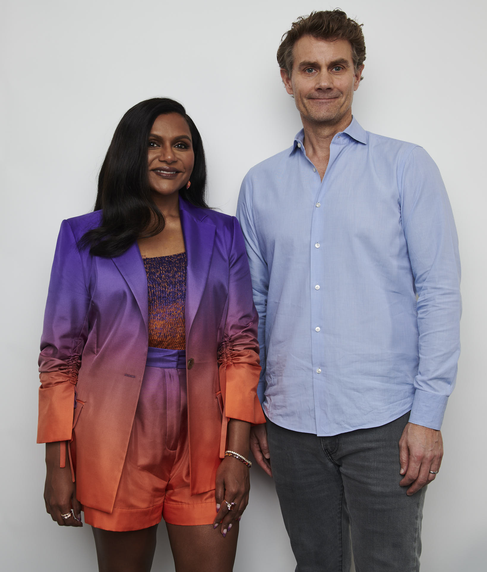 'Velma's Mindy Kaling and Charlie Grandy at New York Comic Con 2022