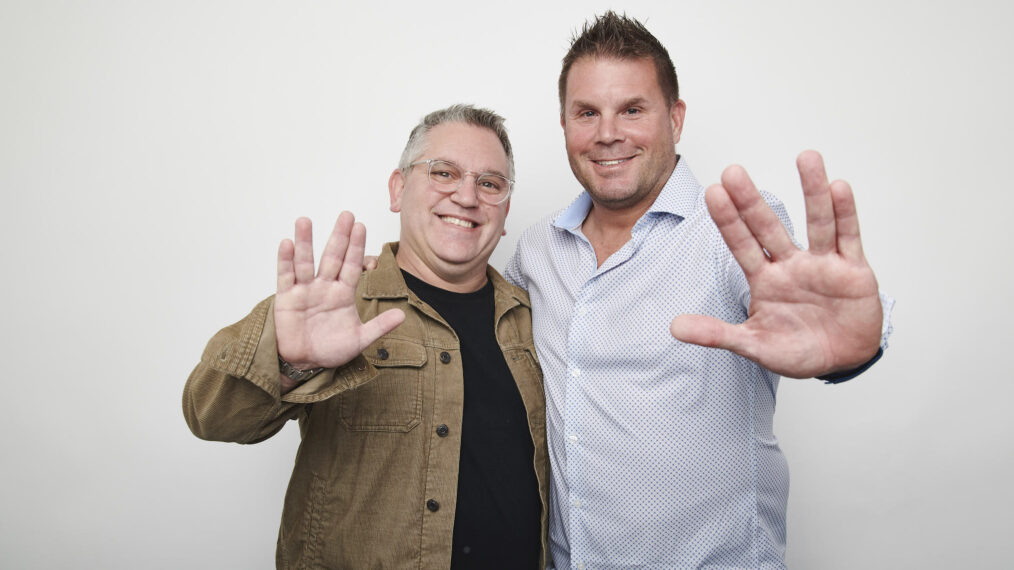Star Trek executive producers Trevor Roth and Rod Roddenberry at New York Comic-Con