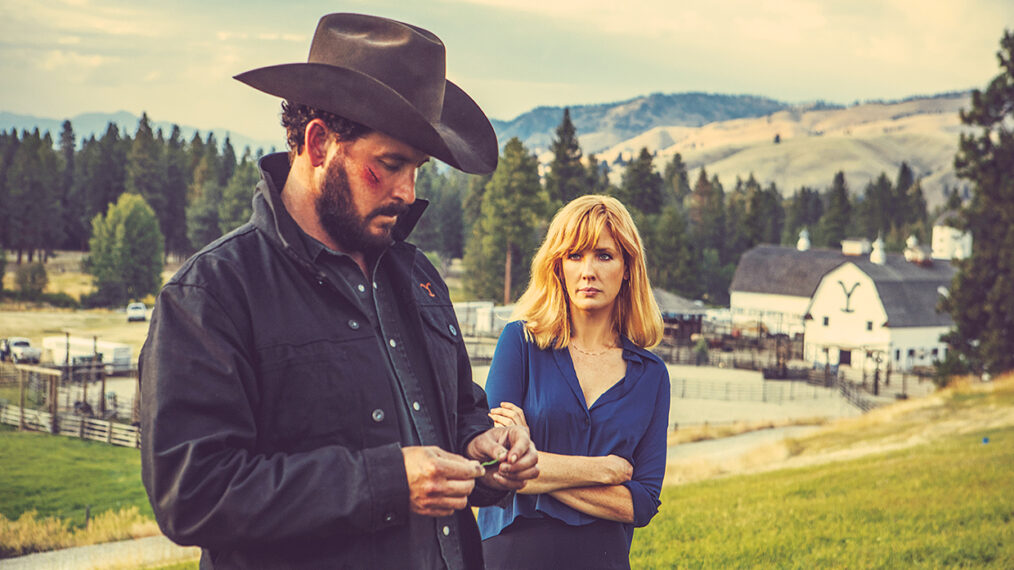 Yellowstone - Season 2 - Kelly Reilly and Cole Hauser
