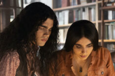 Jojo Fleites as Carlos and Nida Khurshid as Latika in the pilot episode of The Winchesters