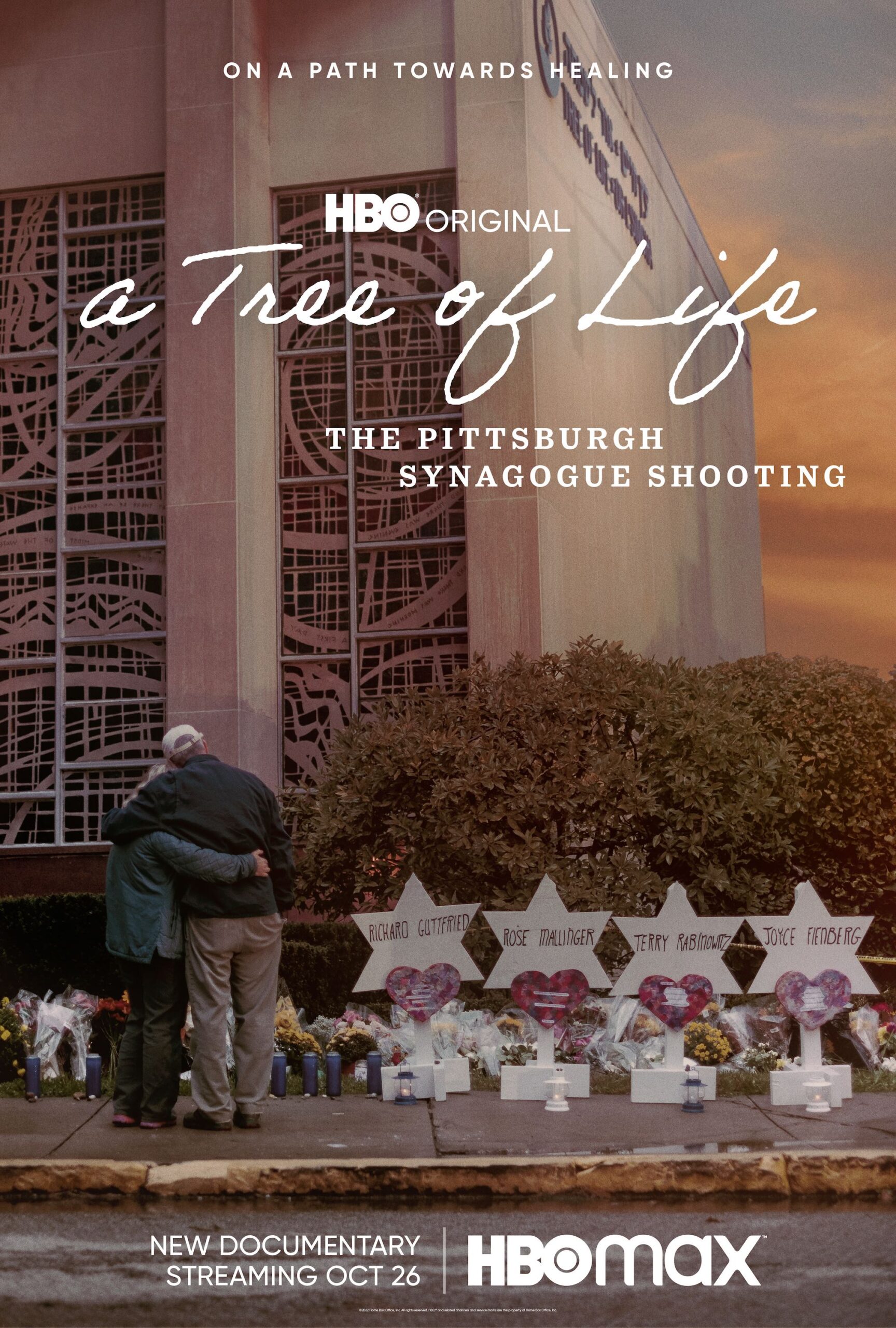 'A Tree of Life: The Pittsburgh Synagogue Shooting' HBO Documentary key art