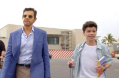 Eugenio Derbez and Raphael Alejandro in 'Acapulco' Season 2