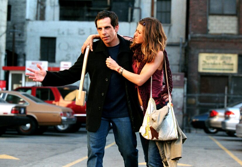 Ben Stiller and Jennifer Aniston in 'Along Came Polly' 