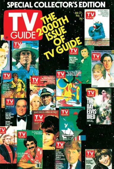 The 2000th Issue of TV Guide, TV GUIDE cover, July 27 - August 2, 1991