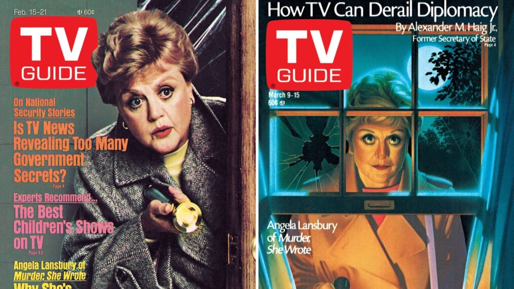 Angela Lansbury TV Guide Magazine Covers