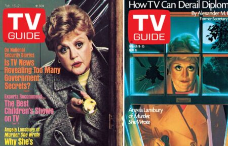 Angela Lansbury TV Guide Magazine Covers