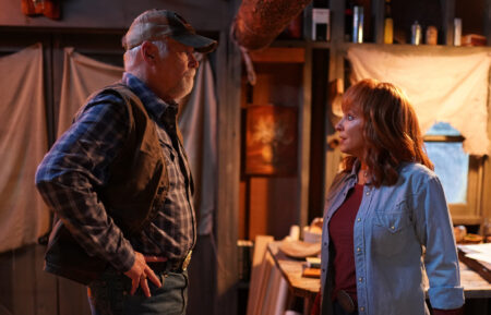 Reba McEntire and Rex Linn in 'Big Sky: Deadly Trails'