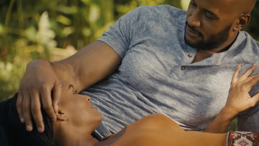 Joy Bryant, Henry Simmons in Cherish the Day