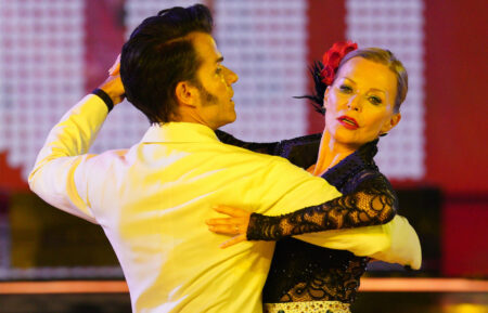 Cheryl Ladd and Louis van Amstel on Dancing With the Stars