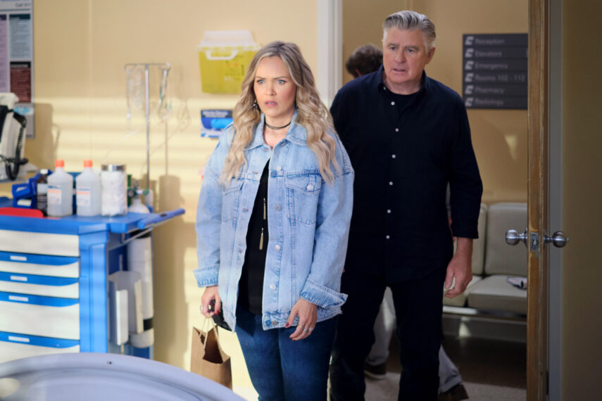 Emilie Ullerup und Treat Williams in „Chesapeake Shores“