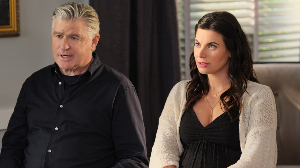 Treat Williams and Meghan Ory in 'Chesapeake Shores'