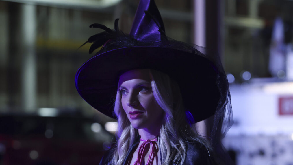 Kara Killmer as a witch for Halloween in 'Chicago Fire' - Season 11