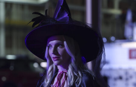 Kara Killmer as a witch for Halloween in 'Chicago Fire' - Season 11