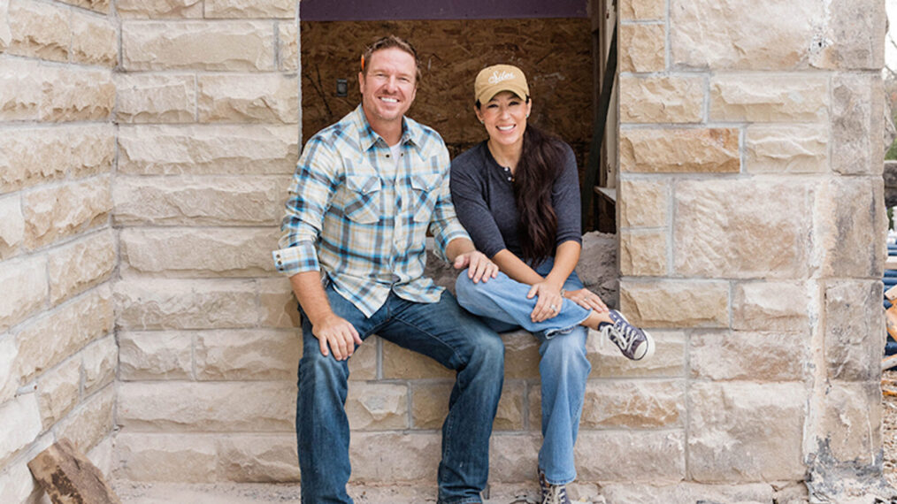 Chip and Joanna Gaines, as seen on Fixer Upper: The Castle