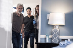 Joe Mantegna, Adam Rodriguez, and A.J. Cook in 'Criminal Minds: Evolution'